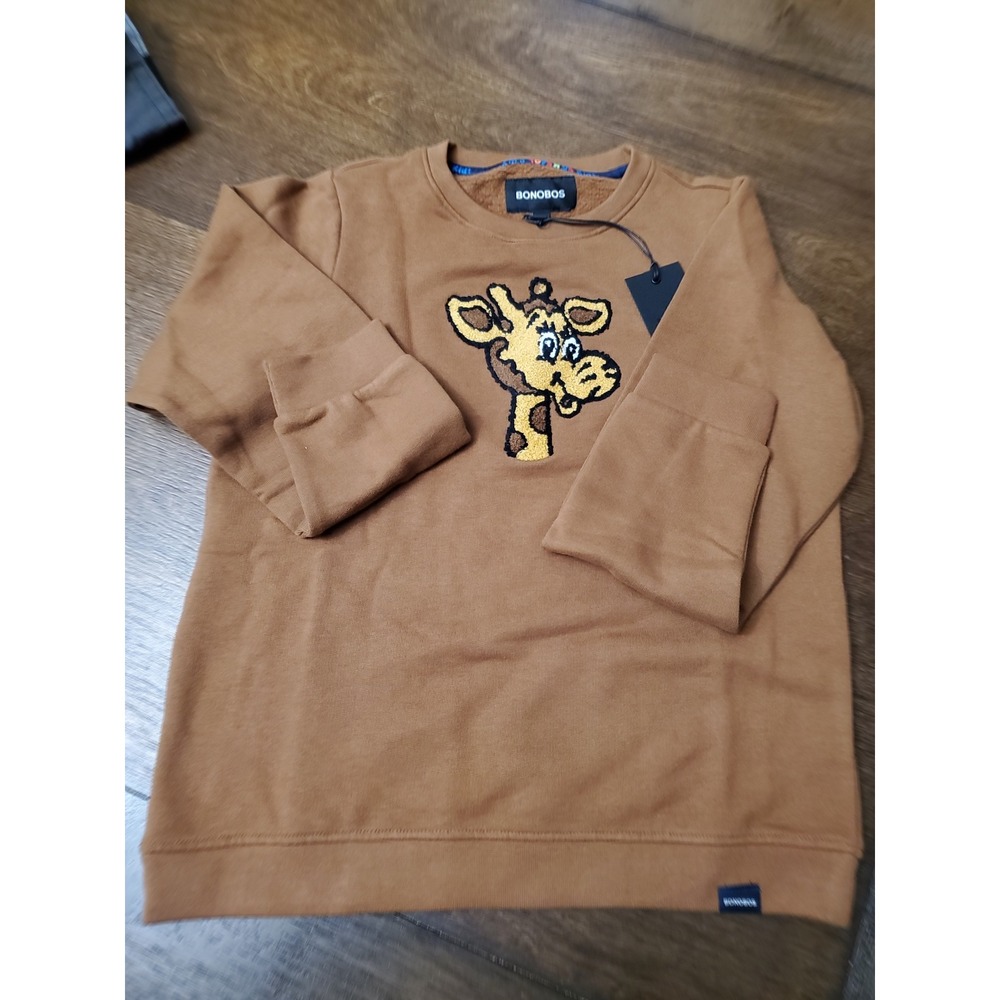 BONOBOS Kids Brown Giraffe Graphic supersoft Size 12 Toys R Us Kid - Picture 4 of 8